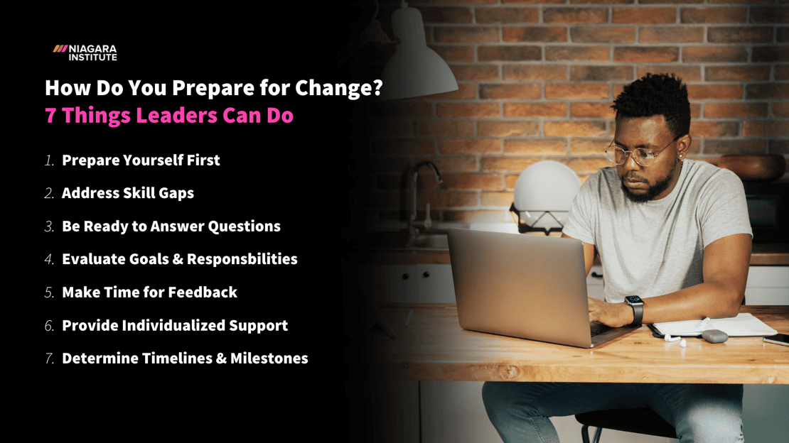 Prepare For Change